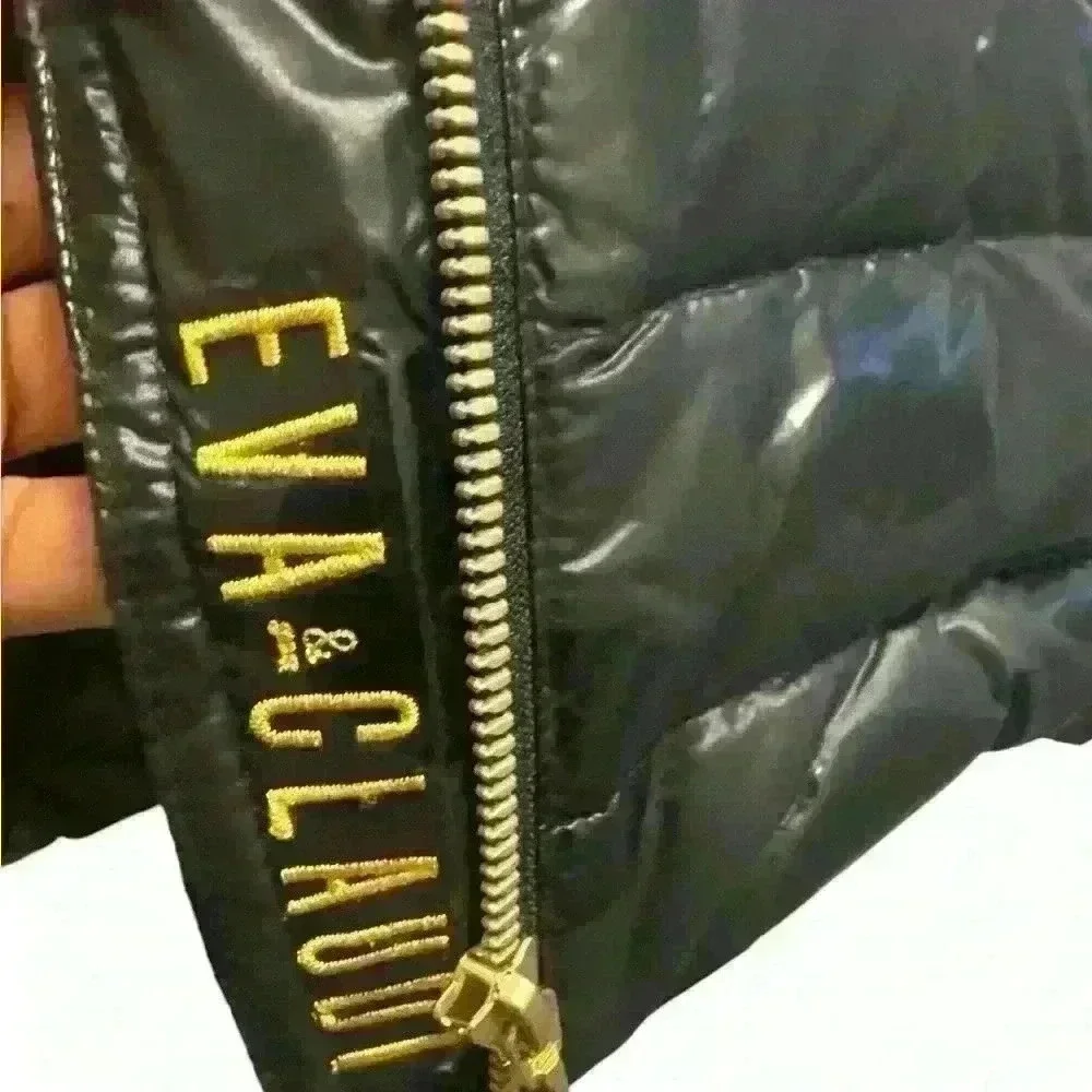 EVA&CLAUDI- Women’s Puffer Vest/ Black/ Size 42 Equivalent To Size L/12